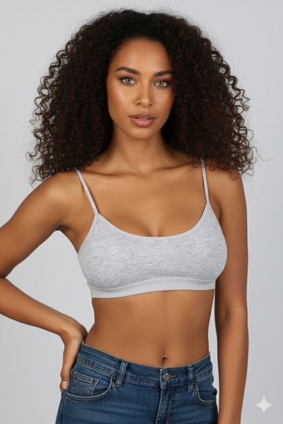 EcoFit Women's 5-Pack Sports Bra with Straps (with Removable Pads)