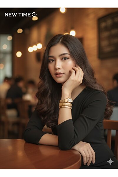 5001 NEW TIME Square Watch - Orange Style Edition (Sports Edition)