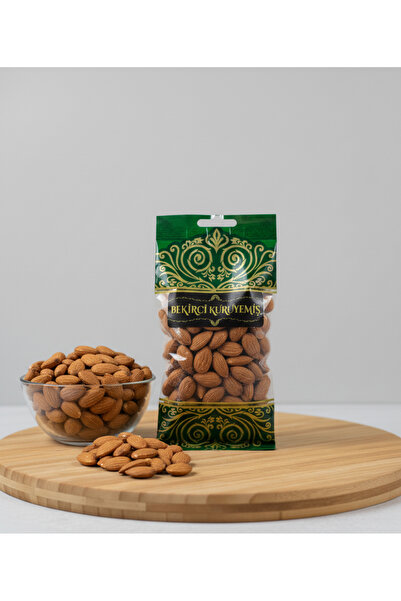 BEKİRCİ KURUYEMİŞ ÇİĞ BADEM YERLİ YENİ MAHSUL - 200 GR