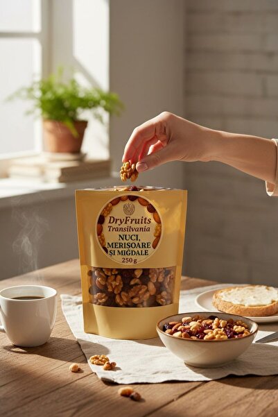 DRY Mix of walnuts, cranberries and almonds 250 g