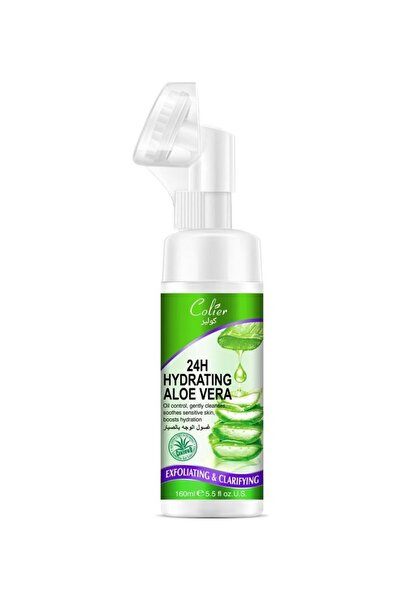 Kolier منظف الوجه المرطب بالصبار لمدة 24 ساعة من كولير، مقشر ومنقي