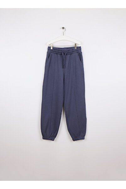 Benetton Lastikli Paça Koyu Gri Erkek Çocuk Eşofman Altı 3J73CF06S