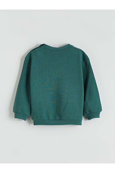 LC Waikiki New Year's Themed Baby Boy Sweatshirt and Sweatpants