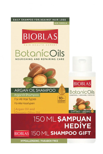 Bioblas Argan Oil Shampoo Set 360 ml + Argan Shampoo 150 ml