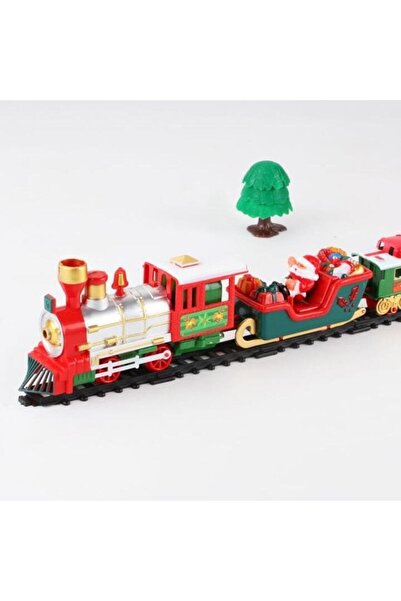 SHOPIENS Christmas Train Toy with Music Shopiens® with 22 Pieces, 260 cm Track