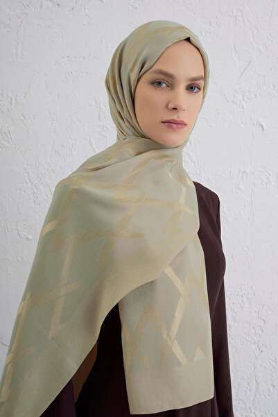 Armine Lyocell Naia Zigzag Pattern Shawl 1 05