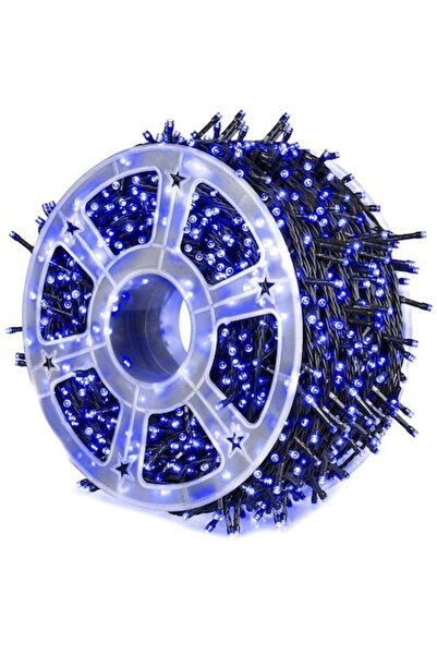 OEM Μπλε φωτάκια χριστουγεννιάτικου δέντρου, 240 λάμπες, 50 μέτρα