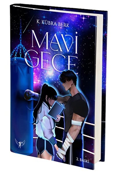 Artemis Yayınları Mavi Gece (Ciltli) kitabı güncel K. Kübra Berk Edebiyat Kit...