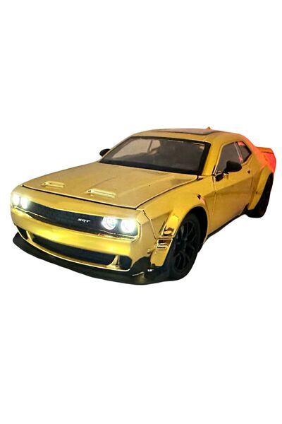 JPT Dodge Challenger SRT 1:24 Diecast Model with Lights
