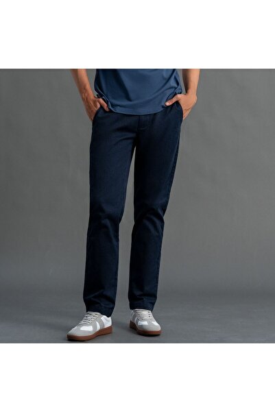 Giordano Men’s Low Rise Slim Tapered Cotton Stretch Twill Khakis