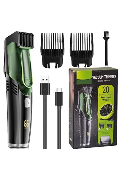 stuffix Men's Beard Trimmer - Professional Set, IPX6 Waterproof, 1-20 mm