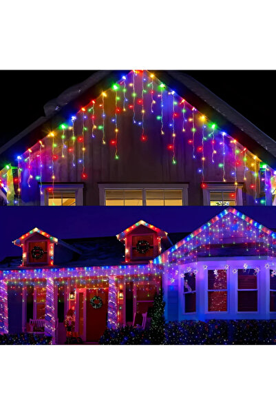 VENTART Christmas Installation, Turturi Type, 8 Light Shows, 300 LEDs, Indoor or Outdoor 12Mx0.6M