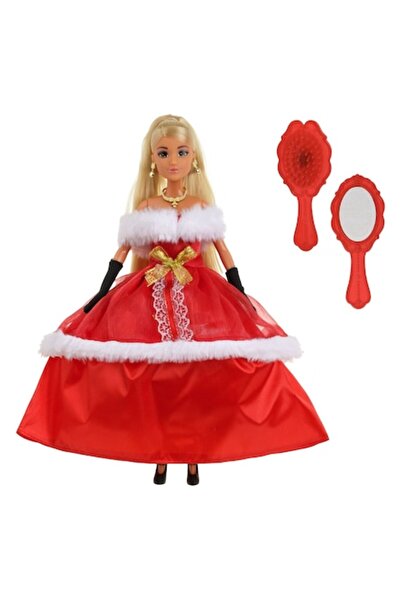 OEM Mannequin doll with Christmas evening dress 29 cm