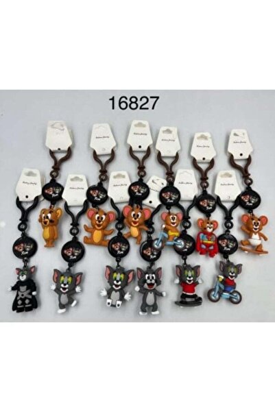 Mazaya سلسلة مفاتيح ميداليات شخصيات توم و جيري