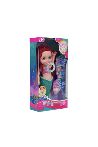 OEM Mermaid doll with sound and lights, 37 cm