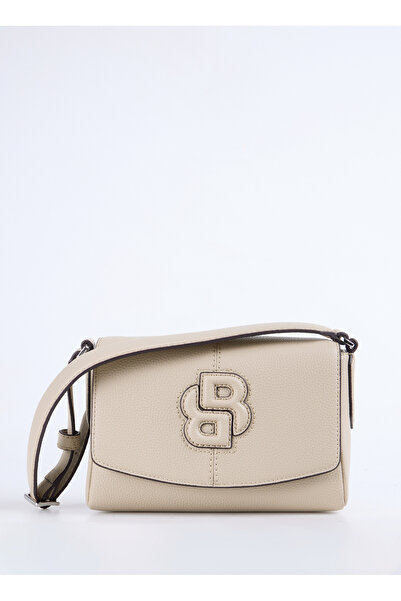 BOSS Ekru Kadın Omuz Çantası Anett Flap Sh.bag