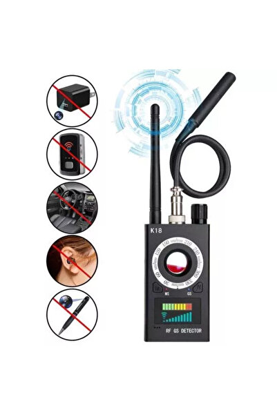 ELMHURST Hidden microphone and camera detector, anti-spy device, GPS transmitter locator