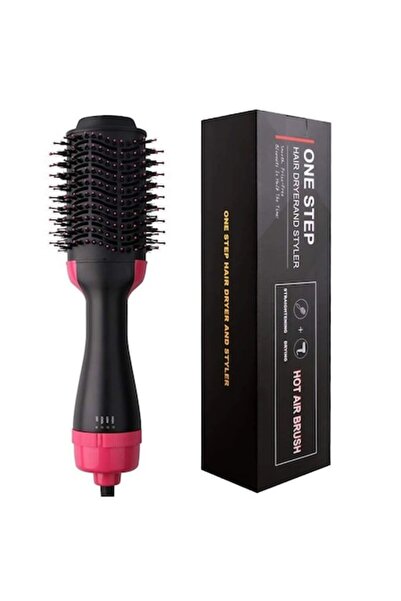 stuffix Perie electrică Stuffix® cu aer cald - Uscător și volumizator, 10 tem...