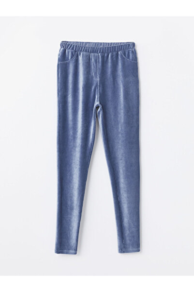 LC Waikiki Βελούδινο κοριτσίστικο καλσόν με ελαστική μέση