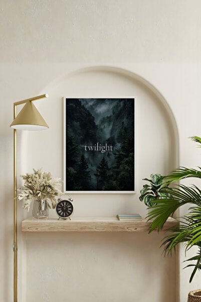 FGHGF Alacakaranlık ( Twilight ) Seri 001 ÇERÇEVELİ DUVAR TABLOSU
