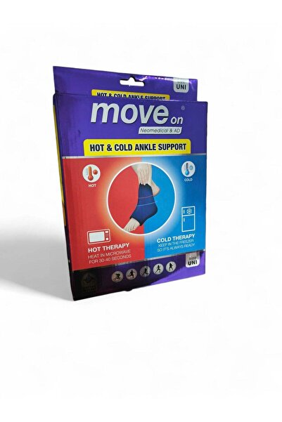 Move On دعم الكاحل والعلاج الساخن والبارد