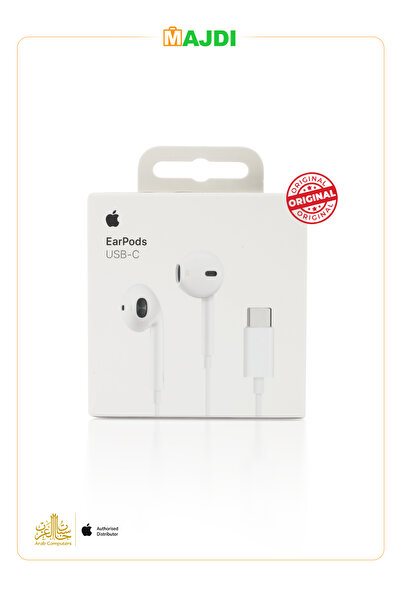 Majdi Genuine Type-C wired headset, Arab Computers warranty