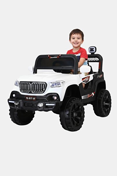 Generic Electric ride-on car for children with two seats, remote control, and music.