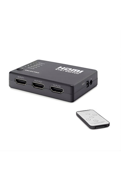 MN6 Mn903 HDMI Switch 5 Input 1 Output Controlled Full Hd 1080P Multiplexer