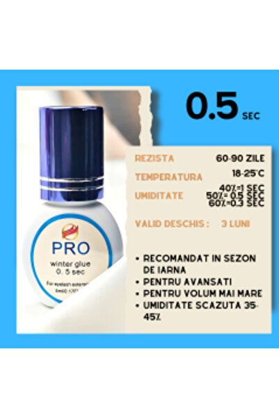 ORZELOWSKA Express Winter Glue Adhesive, drying 0.3 sec, 5 ml