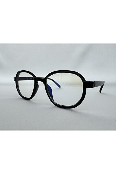 MONAL Orange Blue Light Protection Black Screen Glasses Can Be Changed Unisex