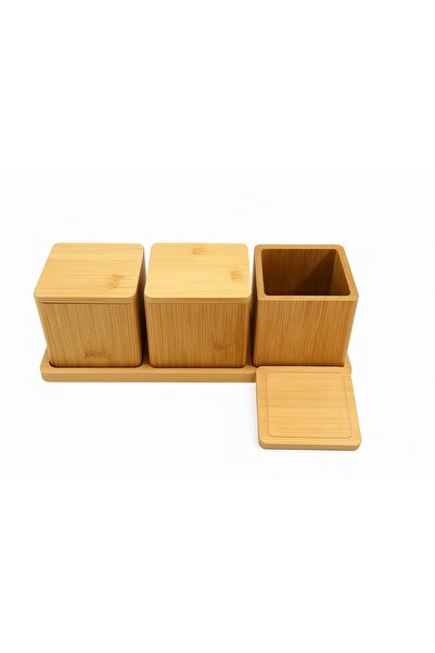 ADA Ahşap oyma ve çerçevecilik Bamboo Spice Set