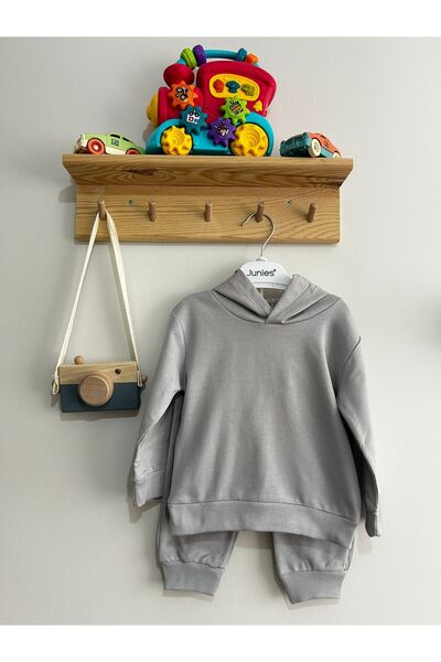 Junies Baby Unisex K Hooded Baby Set