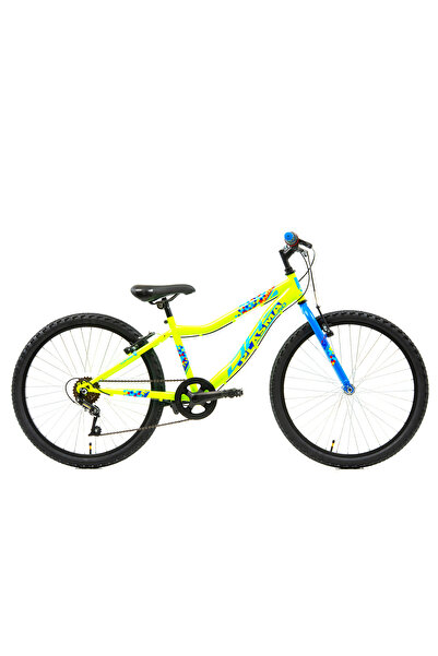 DHS Bicicleta Copii Plasma - 24 Inch, Galben
