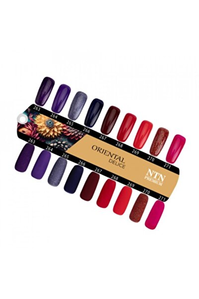 NTN PREMIUM Semi-permanent nail polish TPO free 263 Oriental Delice
