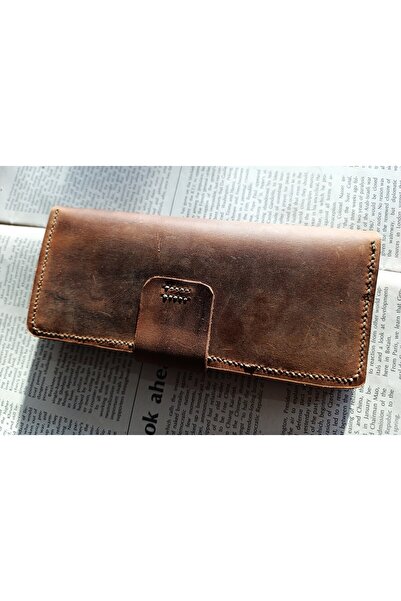 Mahfuz Cutting to Stitching Fully Handcrafted Real Leather Wallet 12 Cards 2 Compartments Space (19.4Cm*8.5Cm) Nul7
