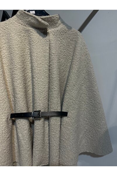 Chamakh Siyah Kemerli Bej Panço