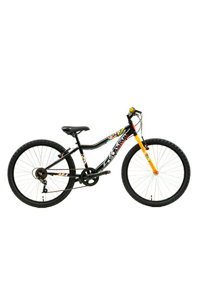 DHS Bicicleta Copii Plasma - 24 Inch, Negru