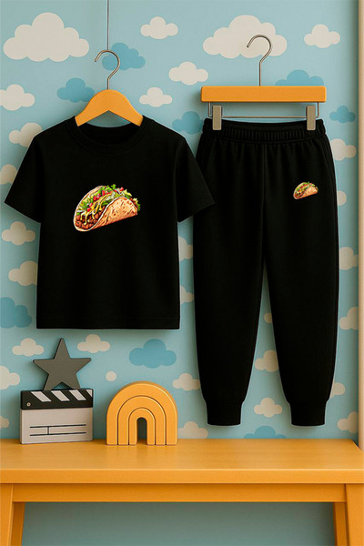 SVART WEAR Ешофман Т-shirt Комбинация с принт 100% памук Фантазия Тенденция