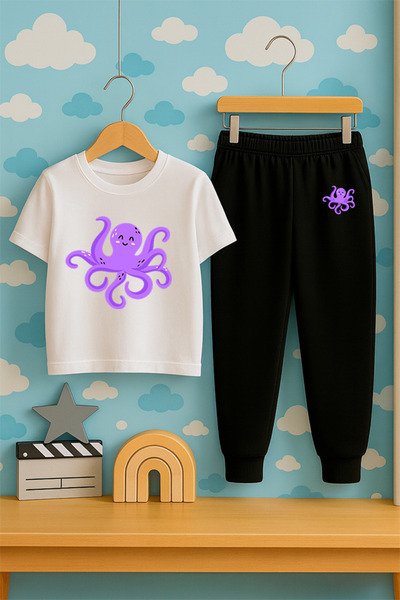 SVART WEAR Φούτερ με στάμπα 100% βαμβάκι, μοντέρνο και μοντέρνο