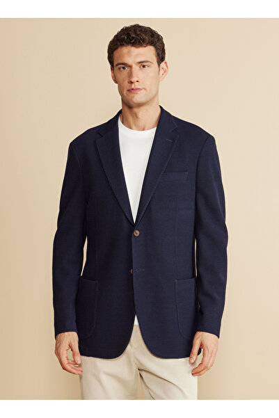 BROOKS BROTHERS Regular Fit Lacivert Erkek Ceket BBFW25MBL007