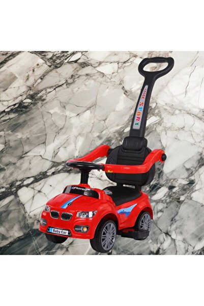 STAR TOYS Kids' foot push car with joystick – red sport design