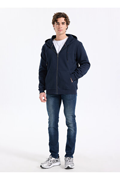 Jack & Jones Normal Bel Slim Fit Mavi Erkek Denim Pantolon 12252901_JJIGLENN ...