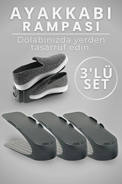 Dopar Rampa za cipele 3 komada | Organizator ormara, rampa za izlaganje cipela