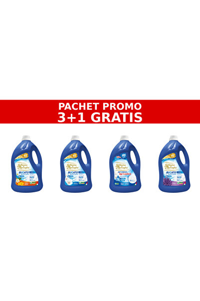 Schiuma di Marsiglia Pachet PROMO 3+1 – Arancio, Fiori Bianchi, Sgrassatore, ...