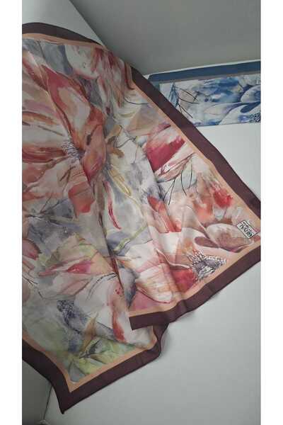 Guzeka وشاح فيورا الناعم الفاخر (خياطة إيطالية) 100×100