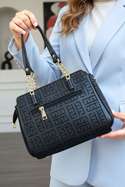 POLO CLUB Women's Polo 4 Compartment Chain Detailed Long Crossbody Strap & Handbag (24X19 cm)