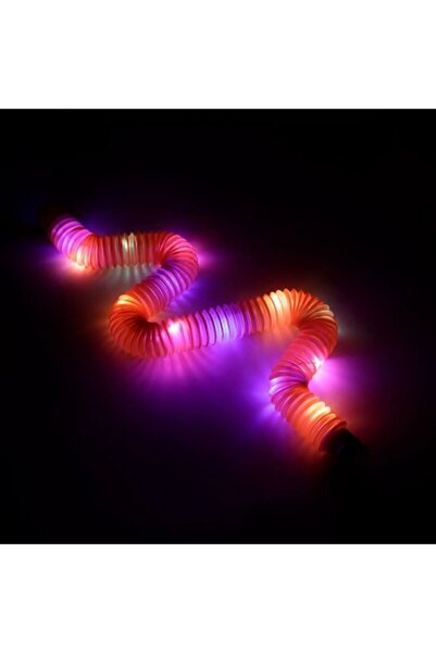 OEM Interactive extensible tube toy with light, multicolor, 5x3x21 cm