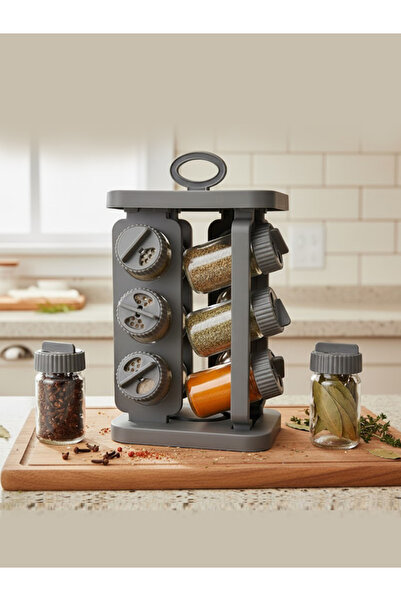 Yerli Cam Spice Set Gray (12X105 ml)