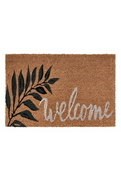Bizzotto Welcome doormat black white 40x60x1.5 cm