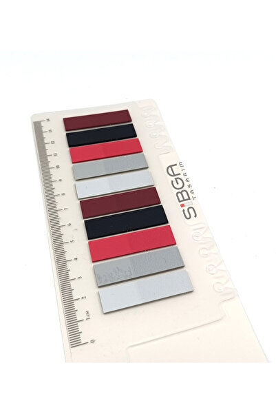 sibga tasarım Transparent Colored Postit Post-it Post It.Bookmark Bookmark Postit Sticker Note Paper 200 Sheets